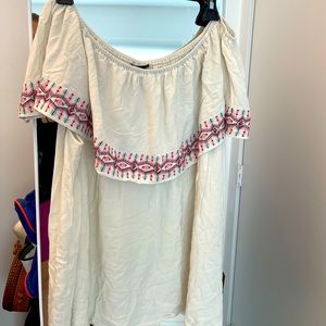 Off the shoulder blouse